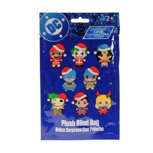DC Super Hero Comic Plush Blind Bag Contains One Collectible Christmas Plush
